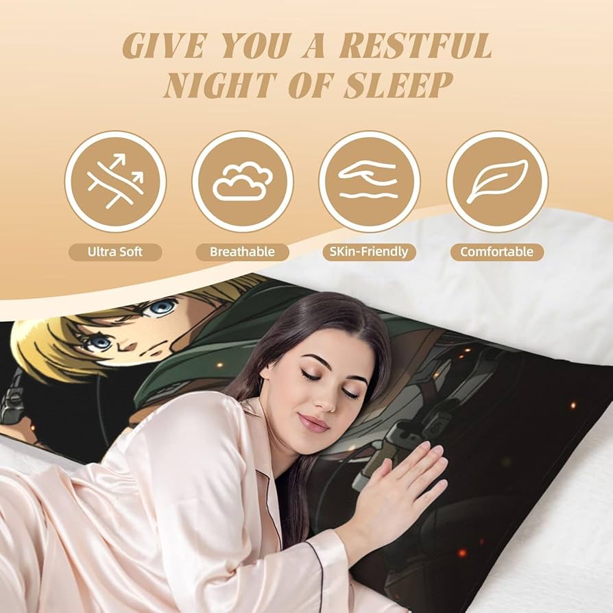 Amazon｜抱き枕カバー 進撃の巨人 アルミン・アルレルト 抱き枕