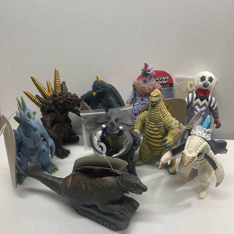 Amazon.co.jp: ウルトラ怪獣500 ソフビ 9個セット : おもちゃ