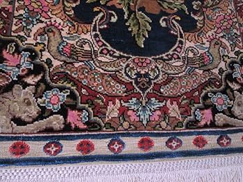 Amazon.co.jp: トルコ最高級絨毯 工房サイン入り シルク タペストリー