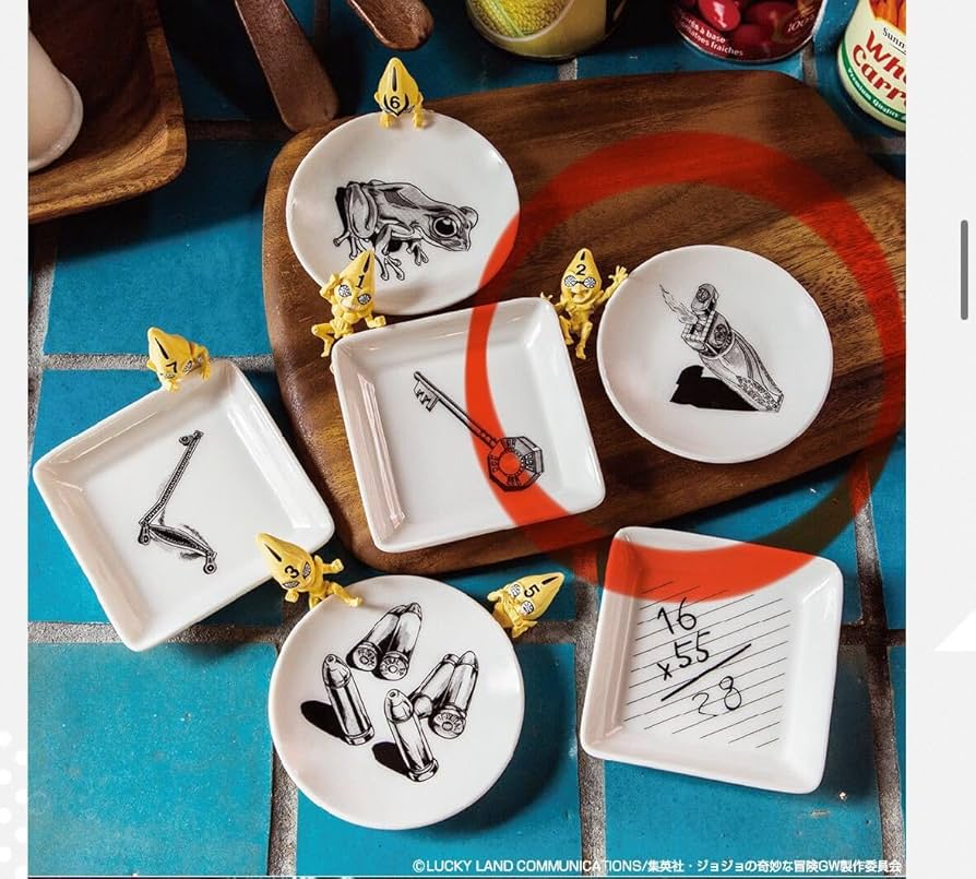 Amazon.co.jp: ジョジョ JOJO 5部 ポルポ 一番くじ 豆皿 トレー