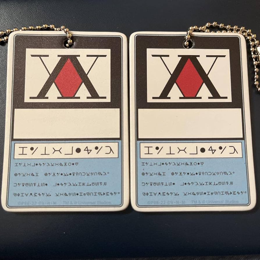 Amazon.co.jp: USJ ハンターハンター ライセンスカードキーホルダー