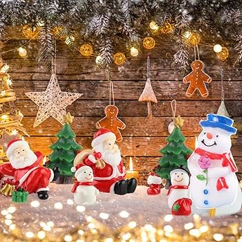 Amazon.co.jp: ZOYUBS クリスマス ミニチュア 置物 オーナメント