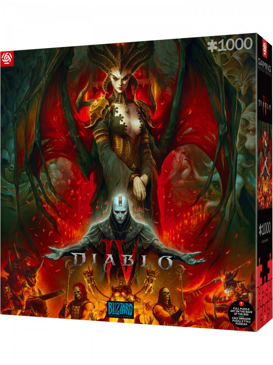 Amazon.com: Good Loot Gaming: Diablo IV Lilith - 1000 Piece Jigsaw