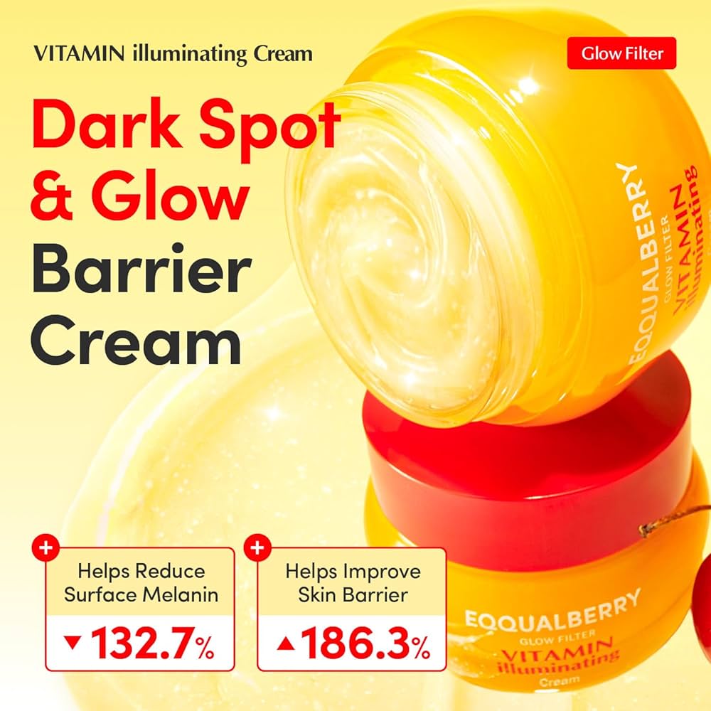 Amazon.com: EQQUALBERRY Vitamin Illuminating Cream – Vitamin C & 5