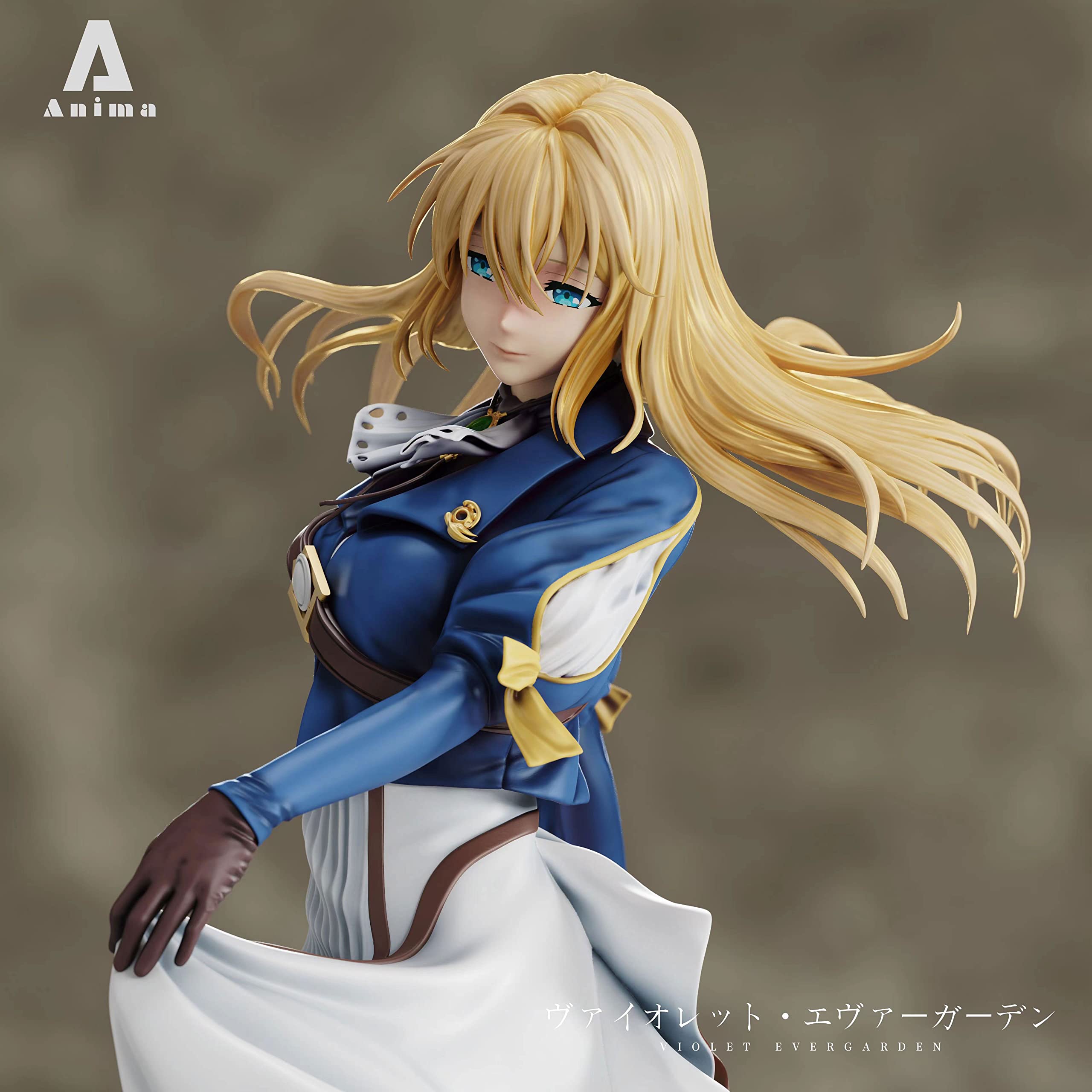 Amazon.co.jp: ヴァイオレット・エヴァーガーデン 1/6スケール 塗装