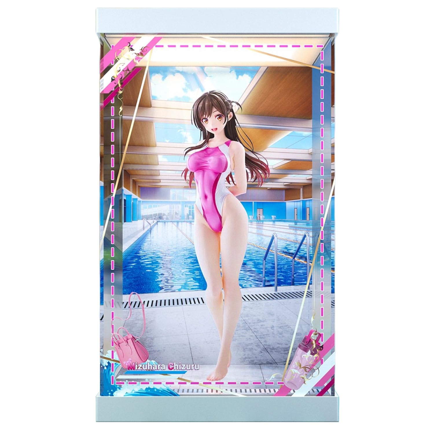 Amazon.co.jp: 水原千鶴 競泳水着Ver. 1/7 AMAKUNI 専用 フィギュア