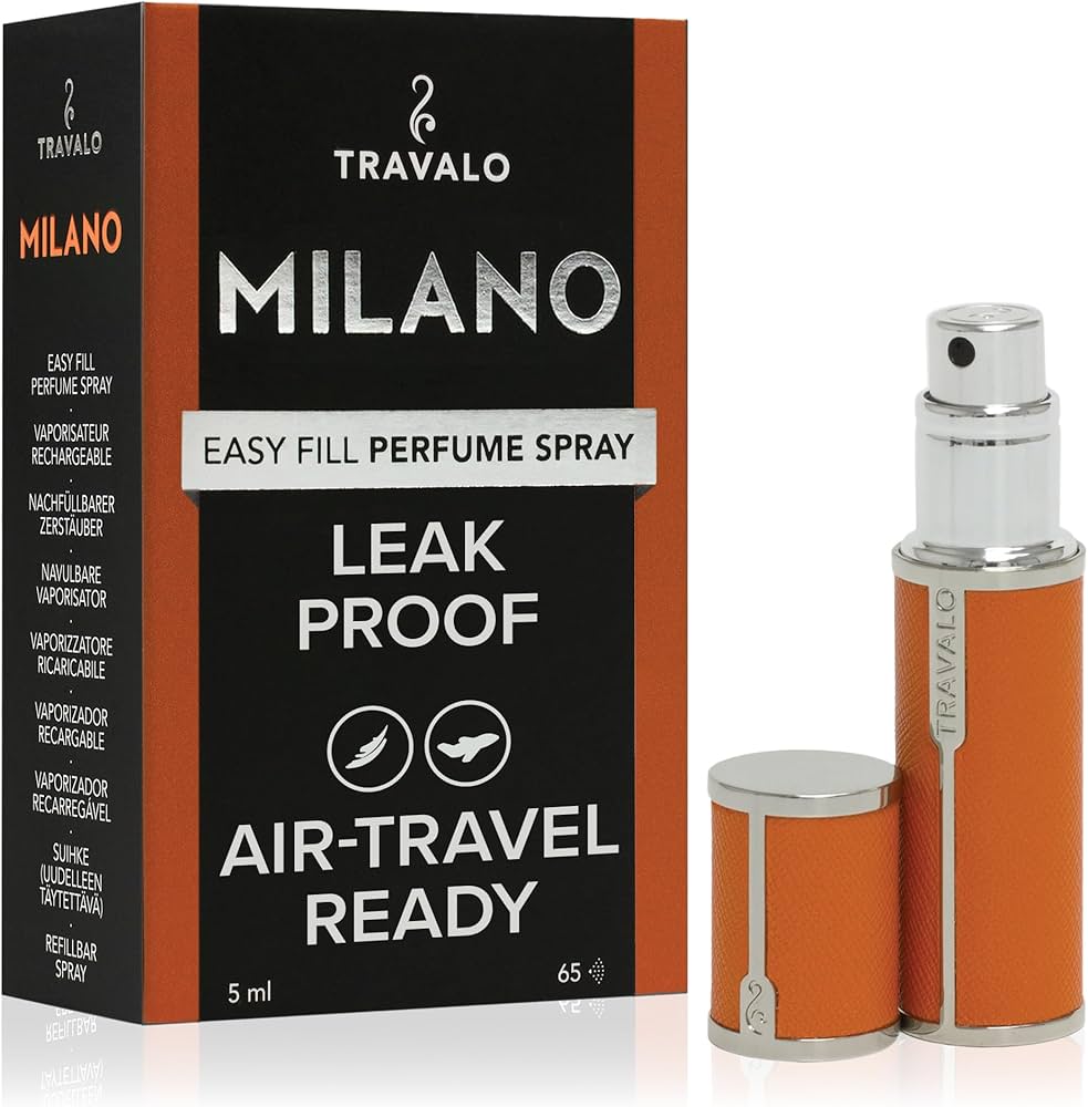 101 TRAVALO アトマイザー MILANO SET black MILANO black – Travalo