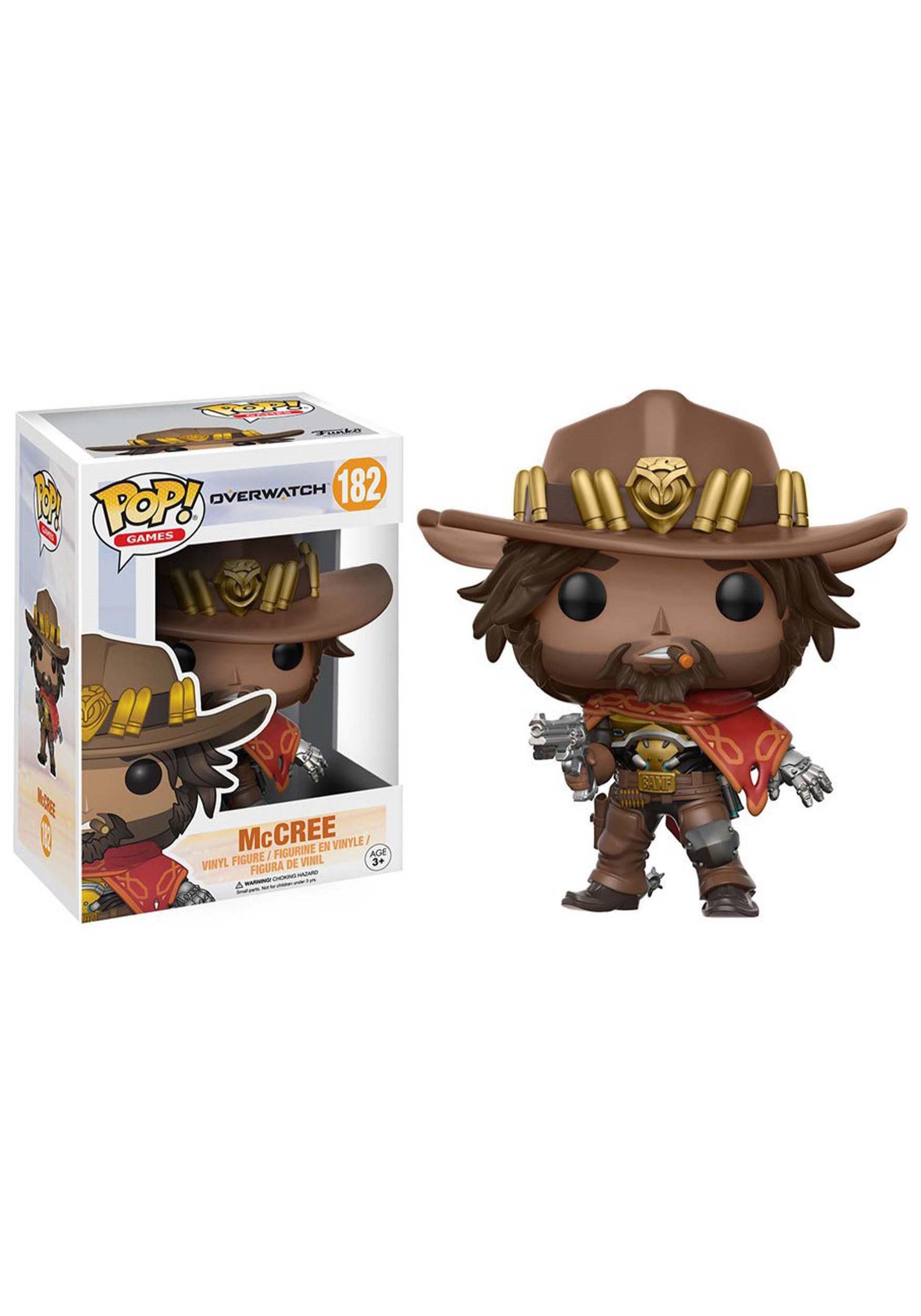 Amazon.com: Funko POP Games: Overwatch McCree Toy Figures : Toys