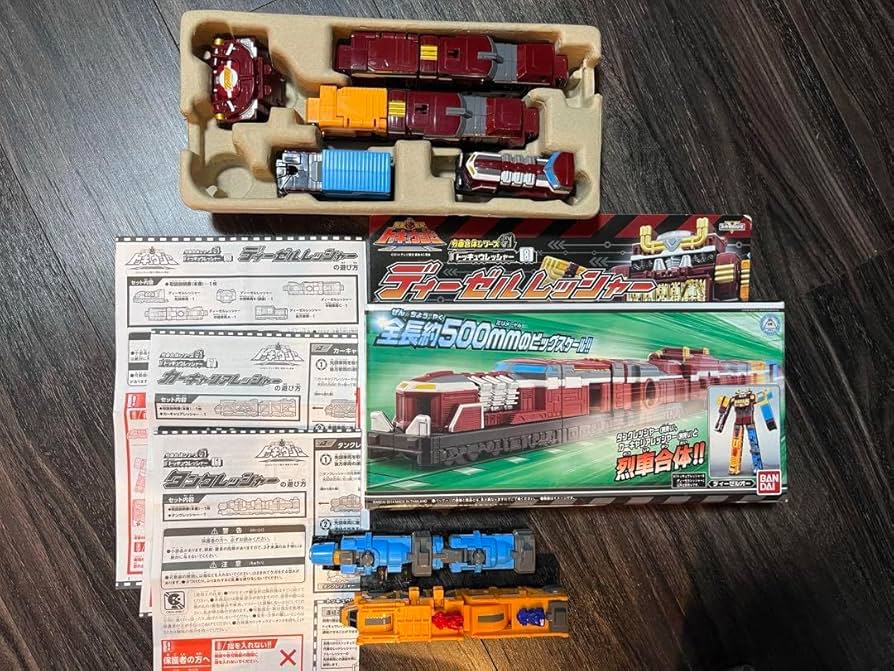 Amazon.co.jp: 烈車戦隊トッキュウジャー DXディーゼルオーセット 説明