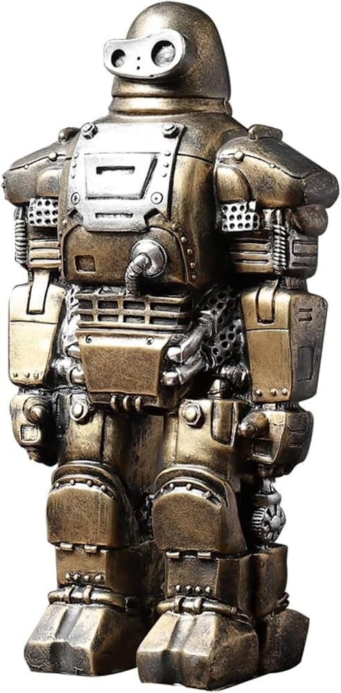 Amazon.co.jp: Yobuisg アンティーク レトロ ロボット 置物 樹脂 A