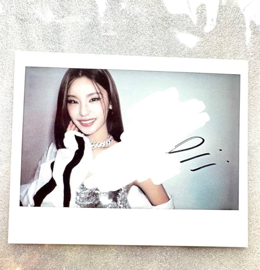 ITZY イェジ直筆サイン チェキ GWBG