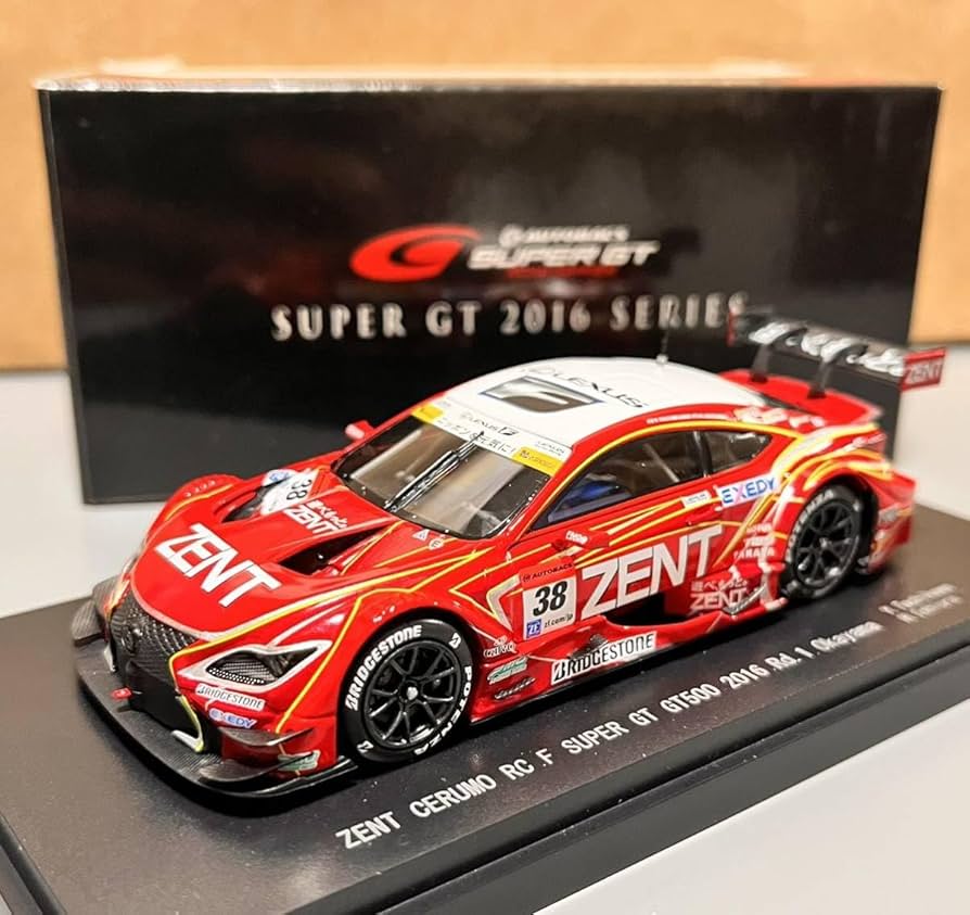 Amazon.co.jp: エブロ 1/43 スーパーGT 2016 ZENT CERUMO RC F SUPER
