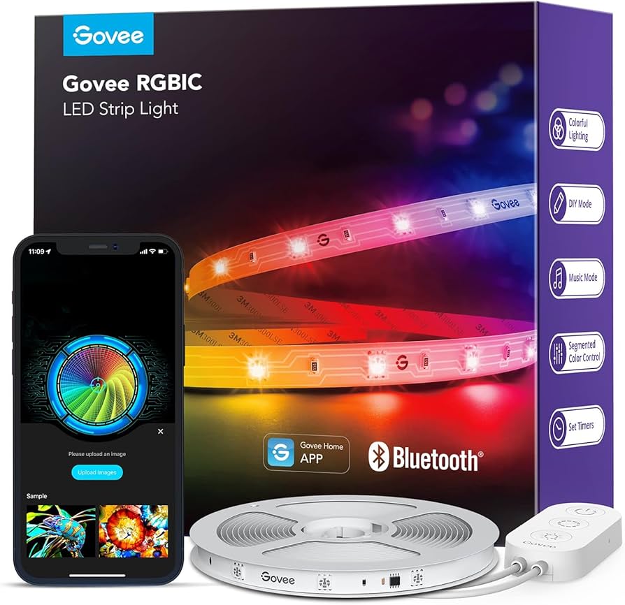 Amazon.com: Govee RGBIC LED Strip Lights, Smart LED Lights for