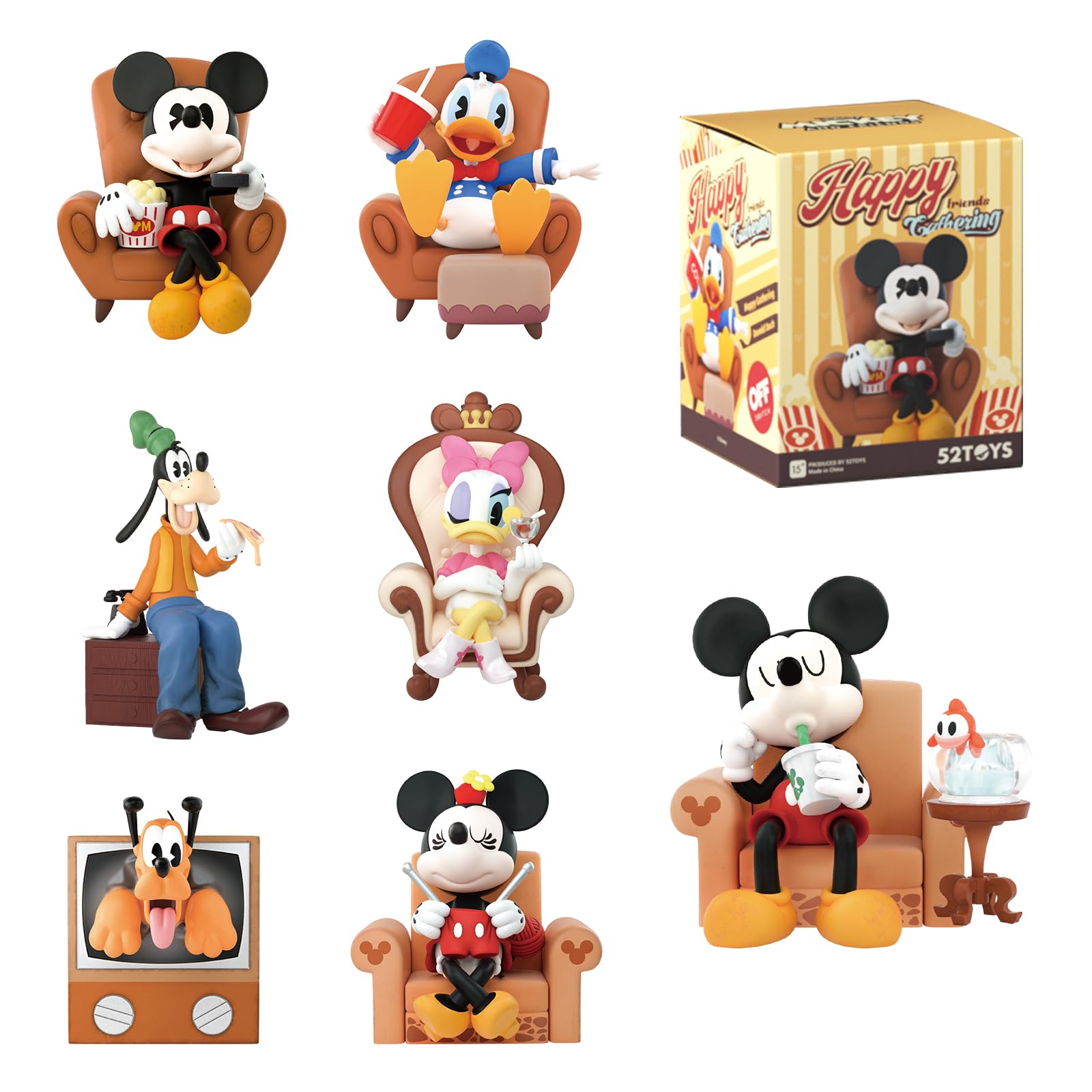 52Toys Disney Mickey & Friends Happy Friends Gathering Series
