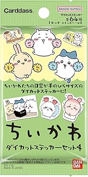 Amazon | バンダイ (BANDAI) ちいかわ ダイカットステッカーセット4