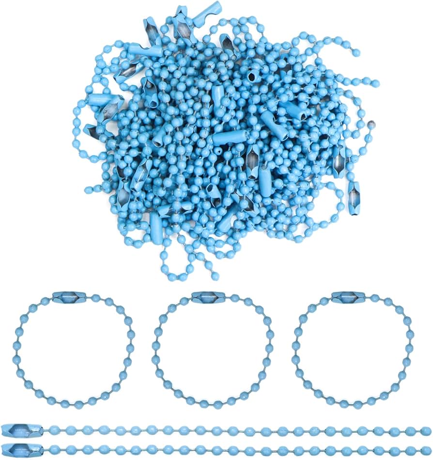 Amazon.co.jp: ボールチェーン 【ブルー】 10cm 青 カラー