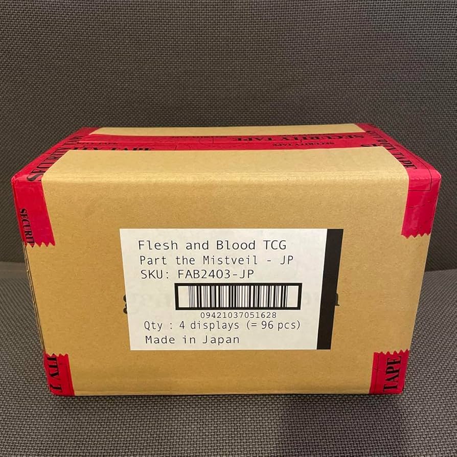 flesh &blood 霧隠の秘境日本語版カートン