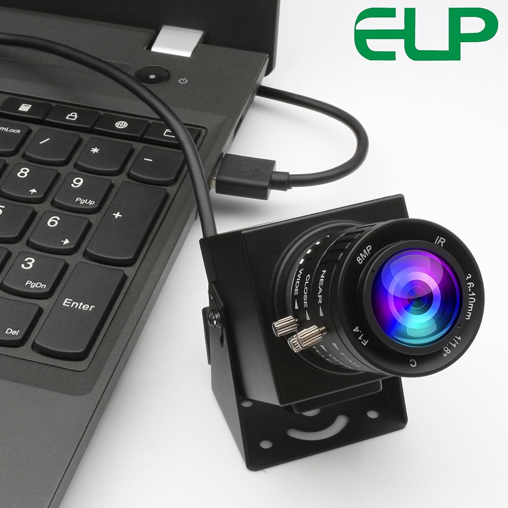 Amazon.com: ELP 48MP USB Camera - Manual Zoom Webcam for Computer