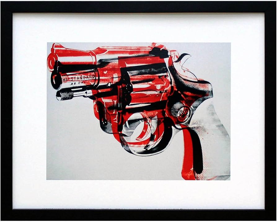 Amazon.co.jp: アートショップ フォームス アンディ ウォーホル「ガン