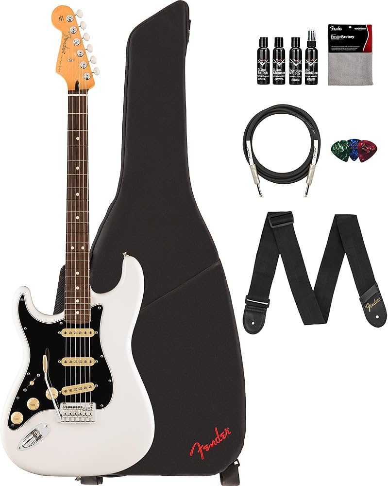 Amazon.com: Fender Player II Stratocaster Left-Handed - Polar