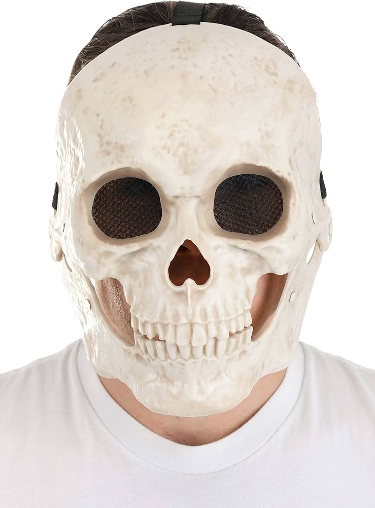 Amazon.com: Fun Costumes Shining Skull Mouth Mover Mask Standard