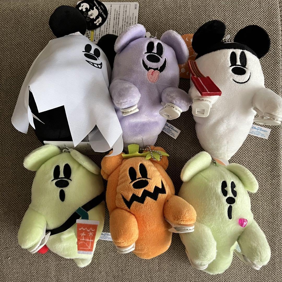 Amazon.co.jp: TDR ハロウィン ミッキーおばけ ひっつきぬいぐるみ 6