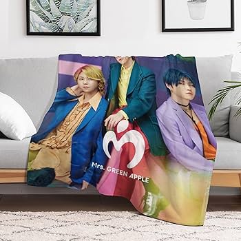 Amazon｜ミセス・グリーン・アップル 毛布 ブランケット ふわふわ 肌に
