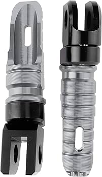 Amazon | Yctzeペアのフロントフットペグアルミニウム合金ペダルは