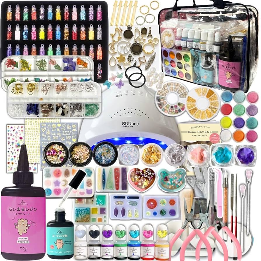 Amazon.co.jp: [Ailes(エール)]レジンセット UV レジン スターター