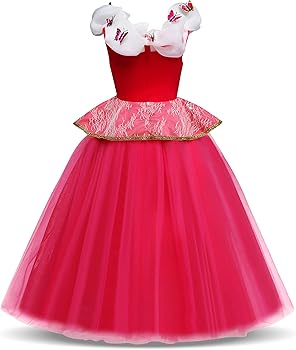 Amazon.co.jp: [Ininuk] オーロラ姫 ドレス 子供 用 眠れる森の美女