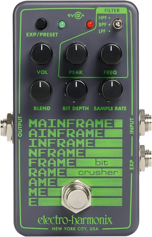 Amazon | electro-harmonix/Mainframe Bit Crusher ビットクラッシャー