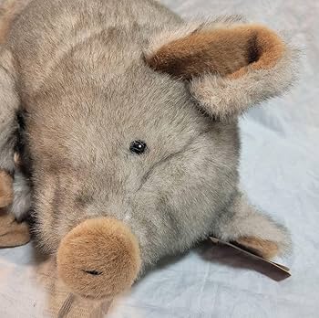 Amazon.co.jp: 超Animal Alley トイザらス ブタ BIG ぬいぐるみ : おもちゃ