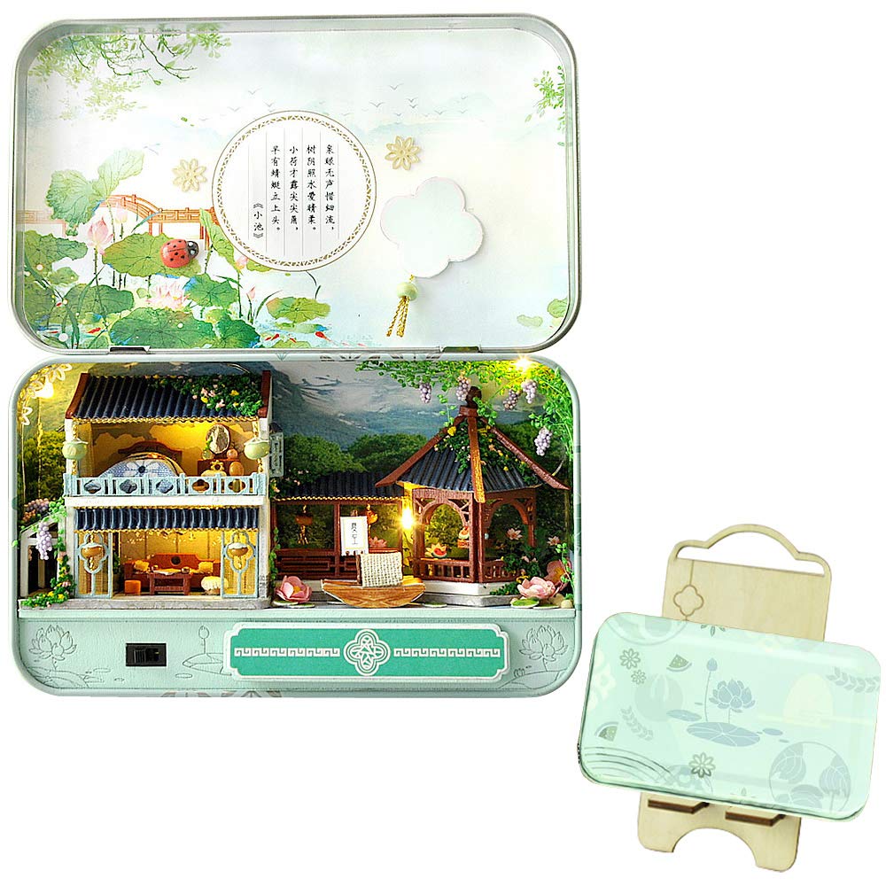 Amazon | JOLUCE ドールハウス ミニチュア 手作りキット セット