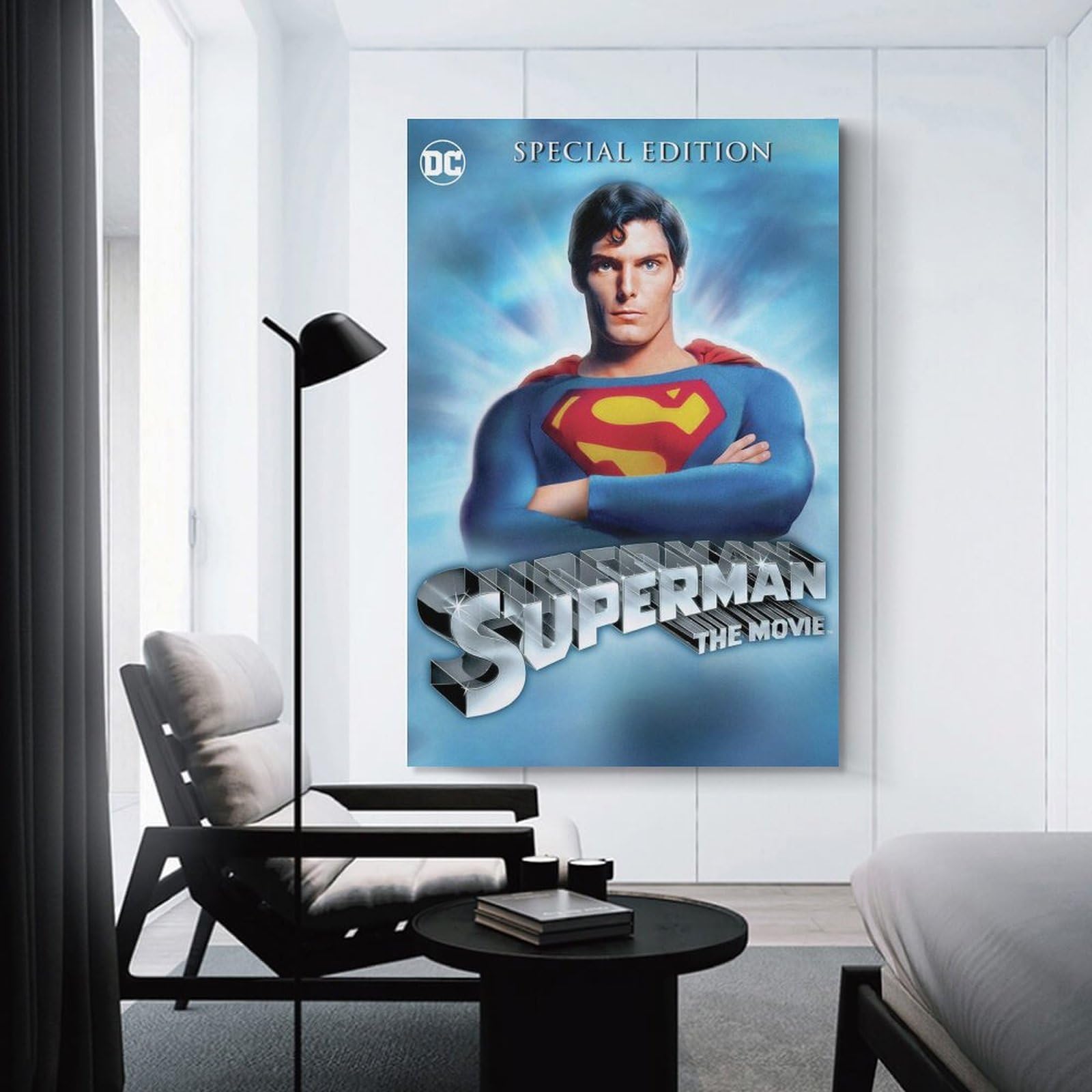 Amazon.co.jp: 映画ポスター スーパーマン ポスター 装飾画 キャンバス