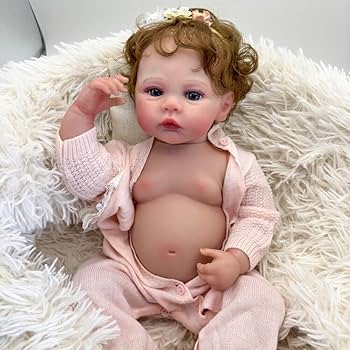 Amazon.co.jp: Meeler リボーンドール 49cmリアルな 笑顔赤ちゃん人形