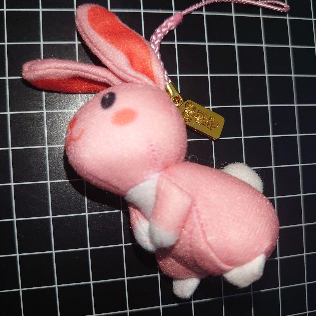 Amazon.co.jp: 大阪 住吉住吉大社 うさぎお守り ピンク : ホーム＆キッチン