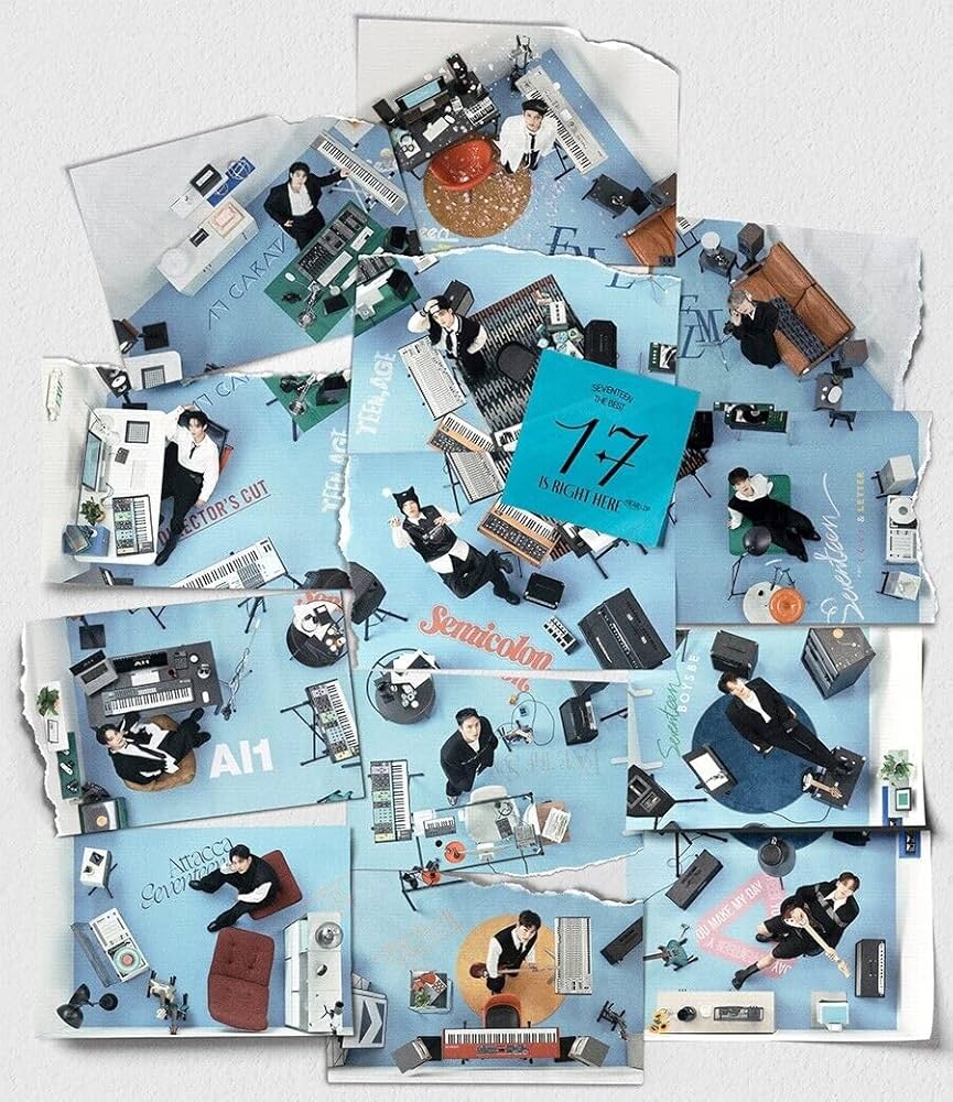 SEVENTEEN - 17 IS RIGHT HERE The Best Album (WEVERSE Ver) K-POP