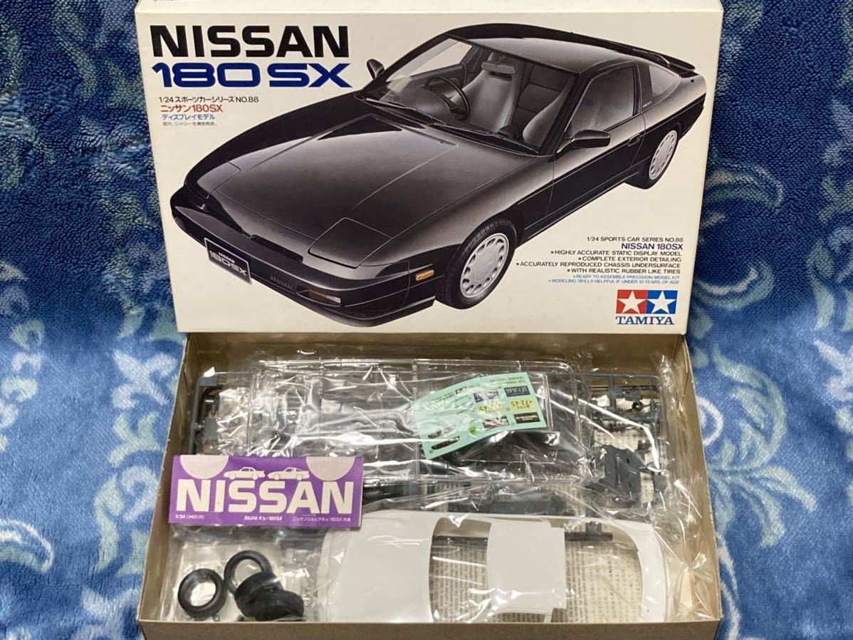 Amazon.co.jp: タミヤ 1/24 日産 ワンエイティ ニッサン 180SX 未組立