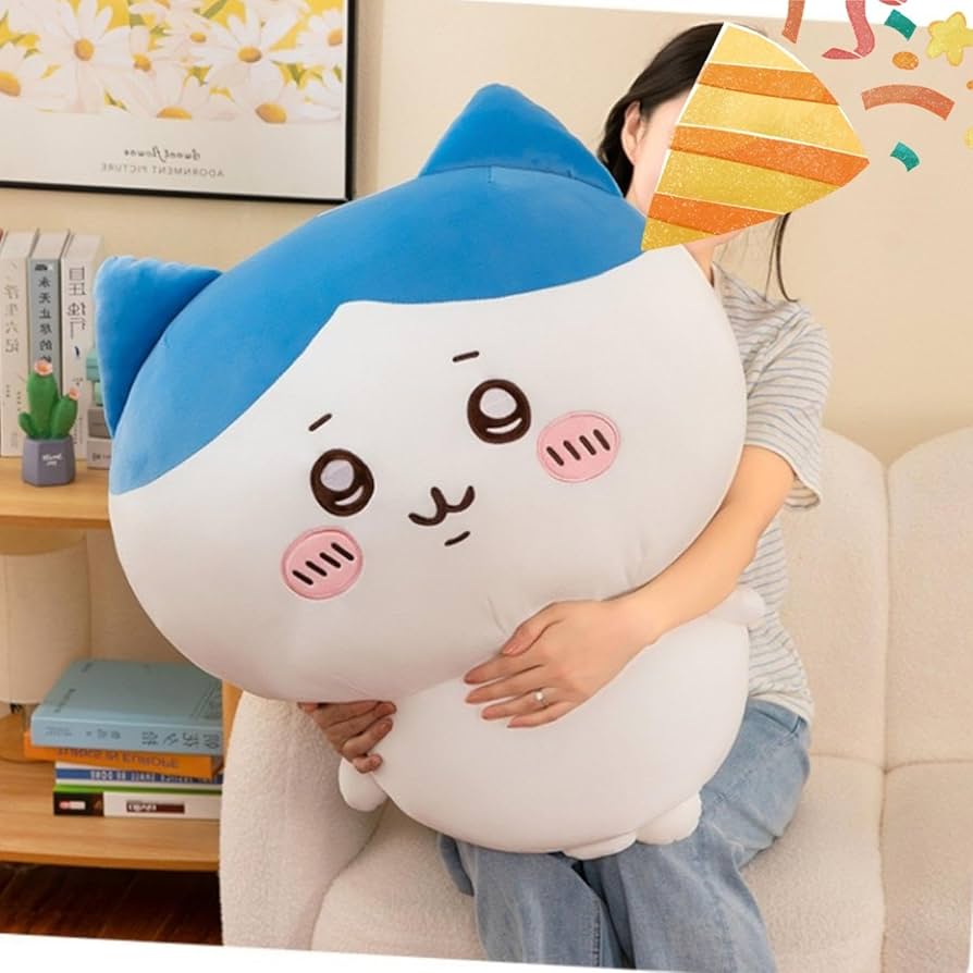 Amazon.co.jp: ハチワレ ぬいぐるみ 特大 巨大 BIG ちいかわぬいぐるみ