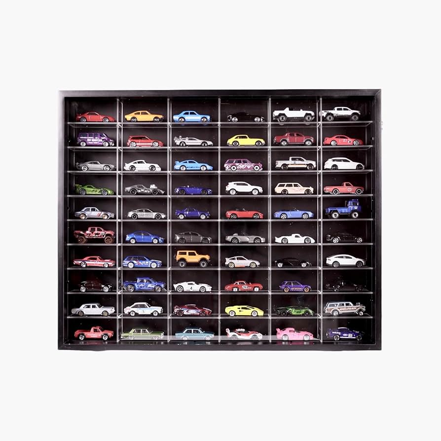 Amazon.co.jp: SpaceApe 壁掛けディスプレイケース ホットウィール用