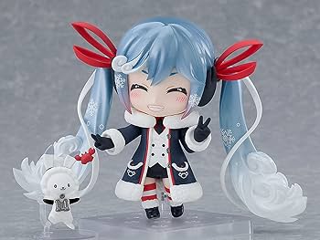 Amazon | ねんどろいど 雪ミク Grand Voyage Ver. | フィギュア