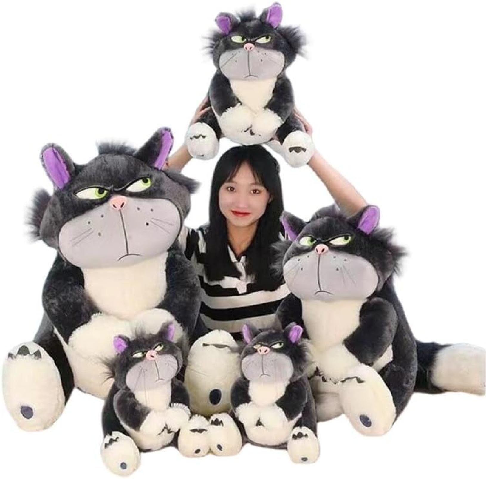 Amazon.co.jp: ルシファー猫ぬいぐるみ 子供 シンデレラルシファー猫