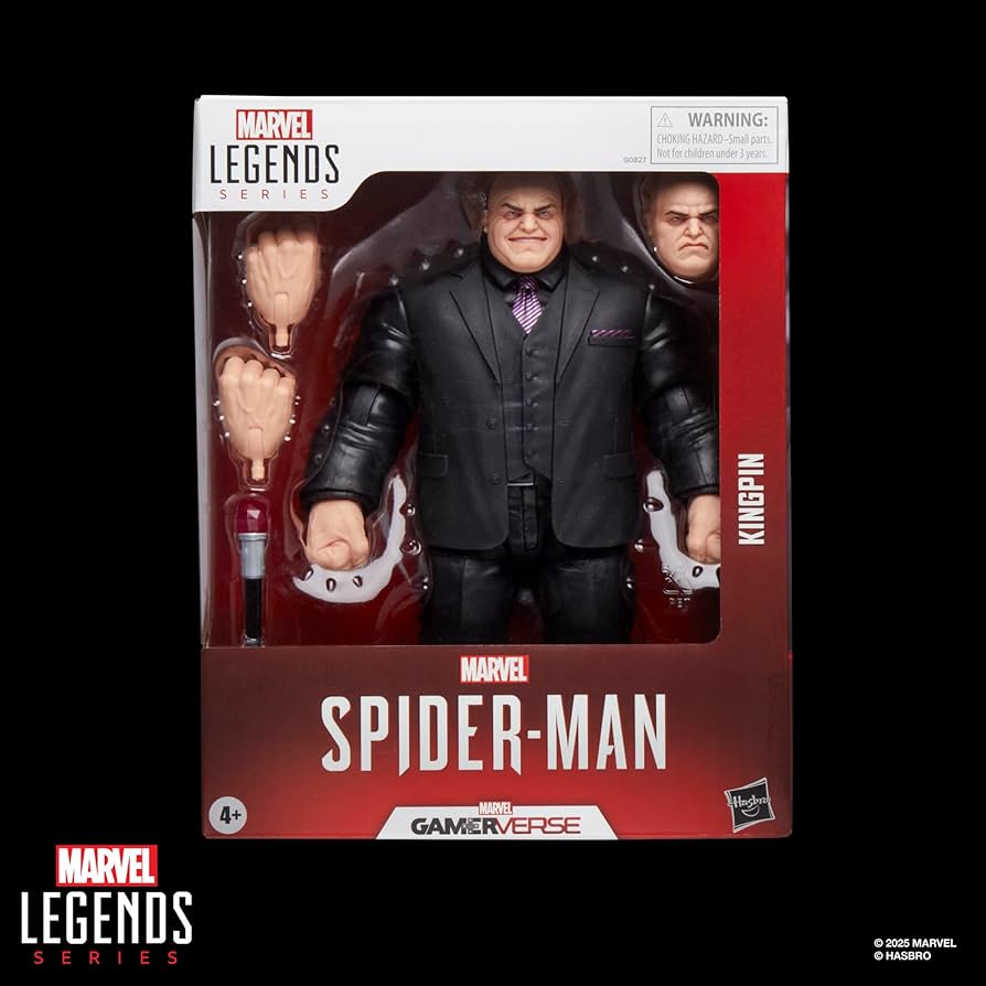 Amazon.com: Marvel Legends Series Gamerverse Kingpin, Spider-Man