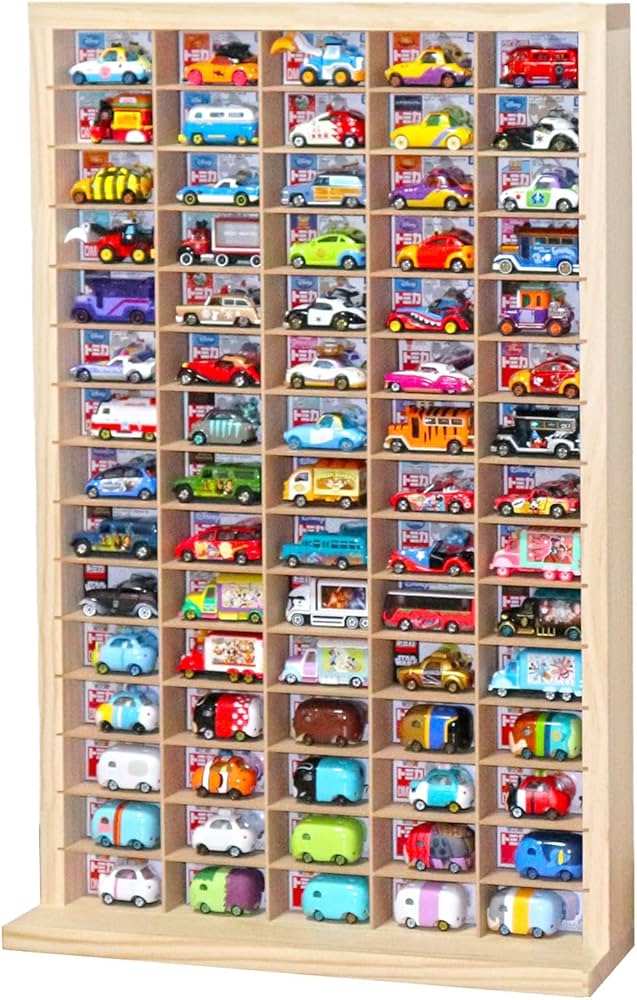 Amazon.co.jp: もりもり工房 ミニカーケース (15×5マス / 最大150台