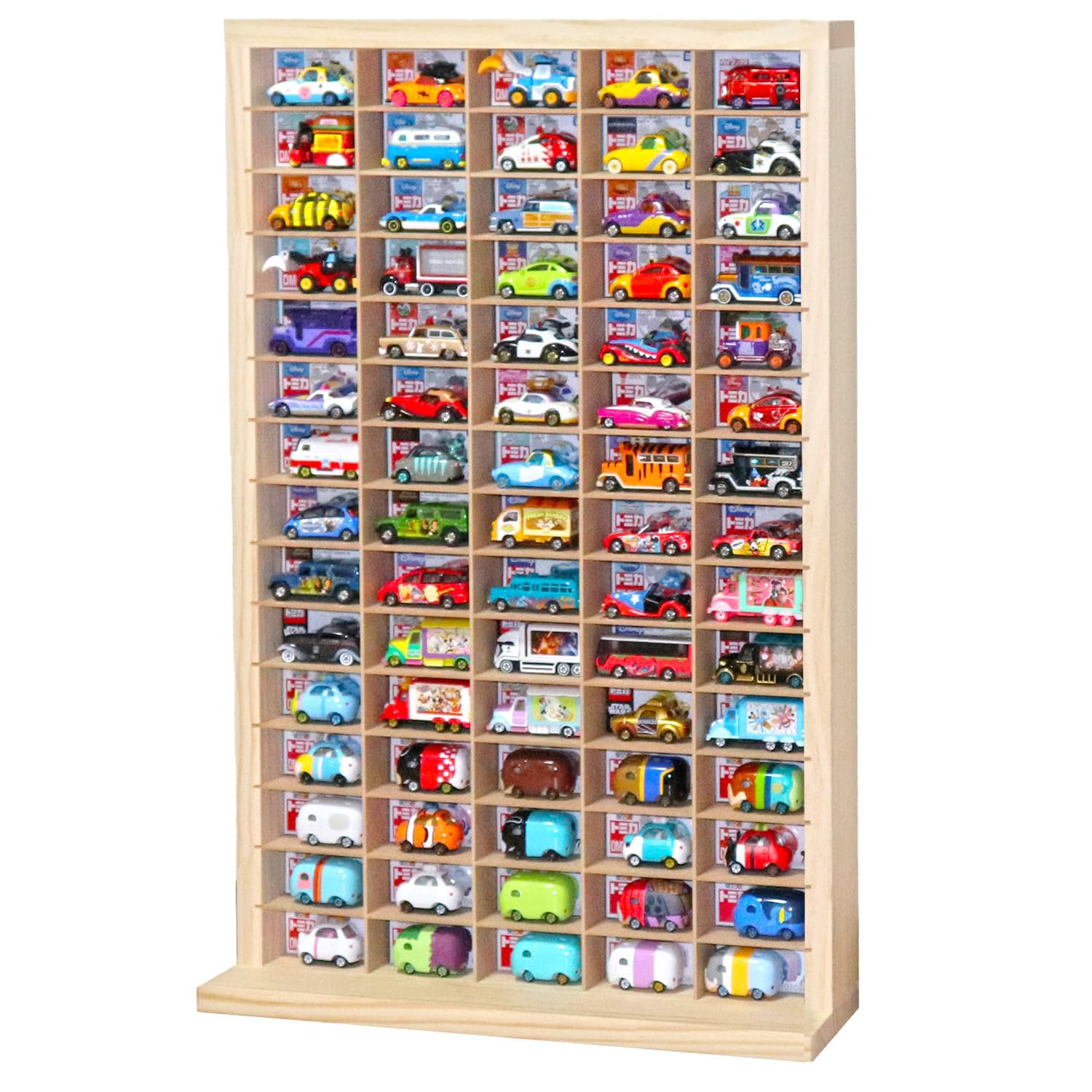 Amazon.co.jp: もりもり工房 ミニカーケース (15×5マス / 最大150台