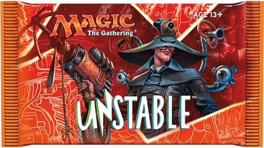 Amazon.com: Magic The Gathering Unstable Booster Pack Trading Card