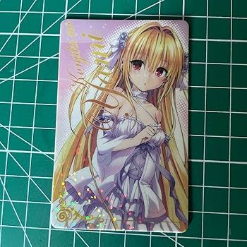 Amazon.co.jp: ToLOVEる ダークネス ナツコミ ウエディングカード 金色