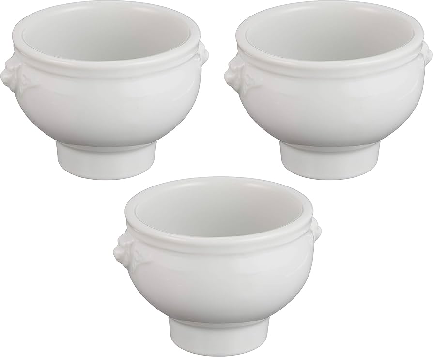 Amazon.co.jp: 3個セット スープカップ ライオントリュフ(特小) [9.3 x