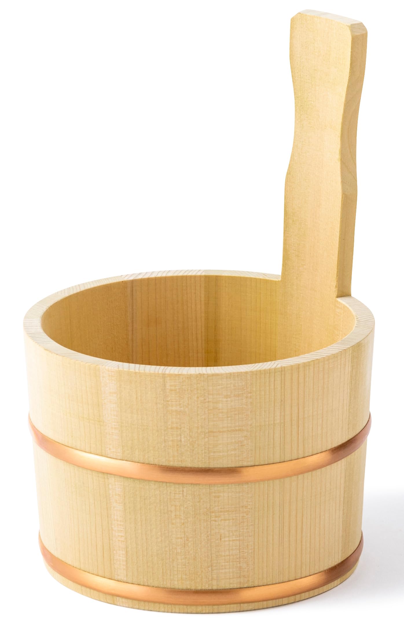 Amazon | 青森ひば 片手桶 湯桶 風呂桶 ヒバ 風呂おけ 木製 湯おけ