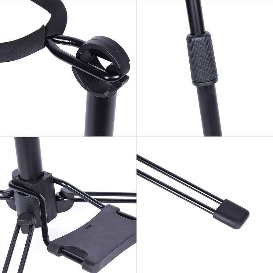 Amazon.co.jp: GEEK 電子管楽器スタンドホルダー | 折りたたみ式